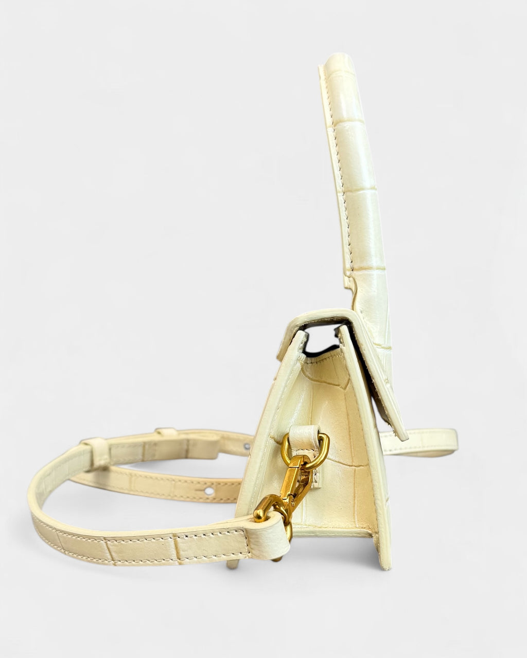 Jacquemus Cream White Mini Handbag