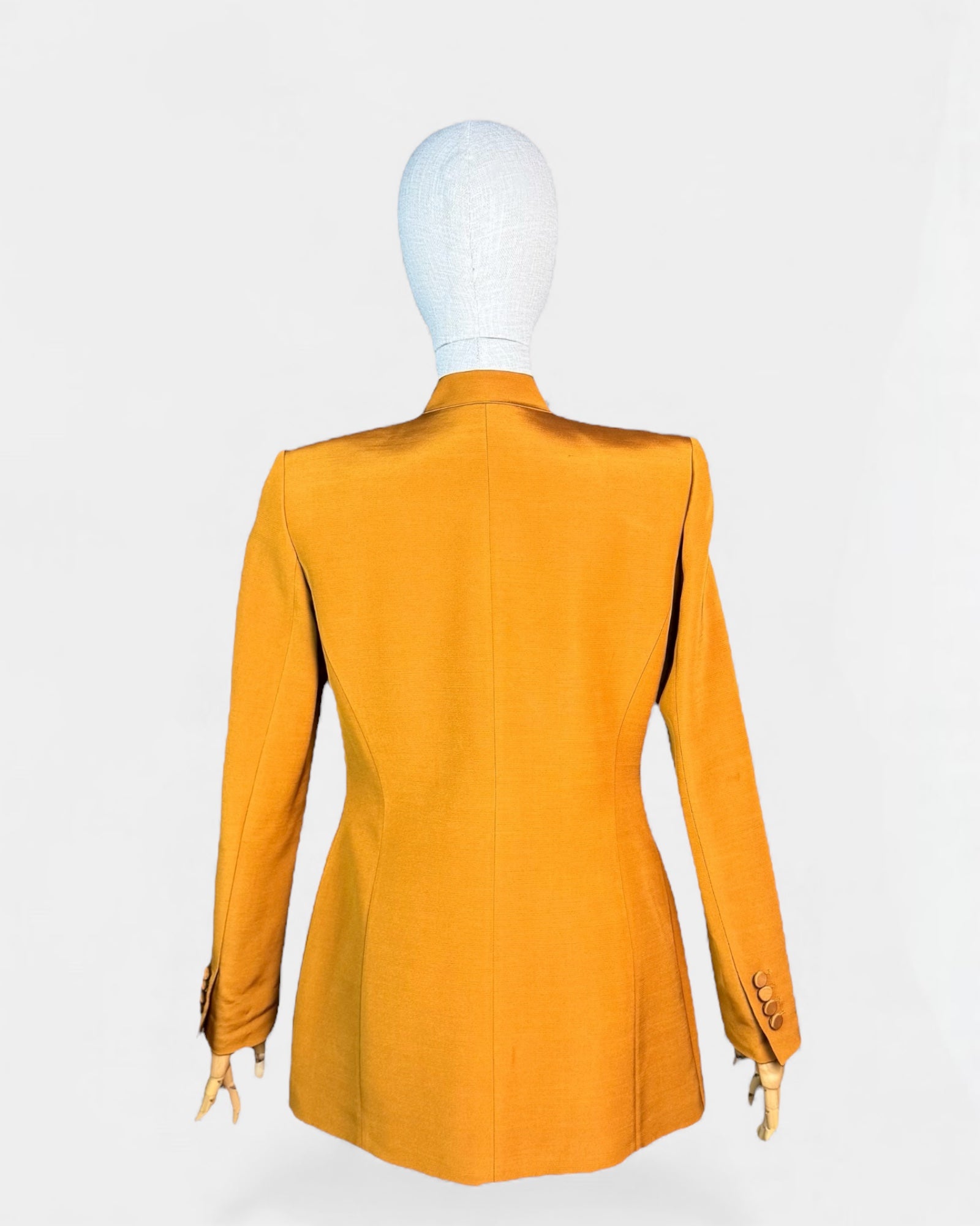 Lafayette 148 mustard tailored jacket, size 6