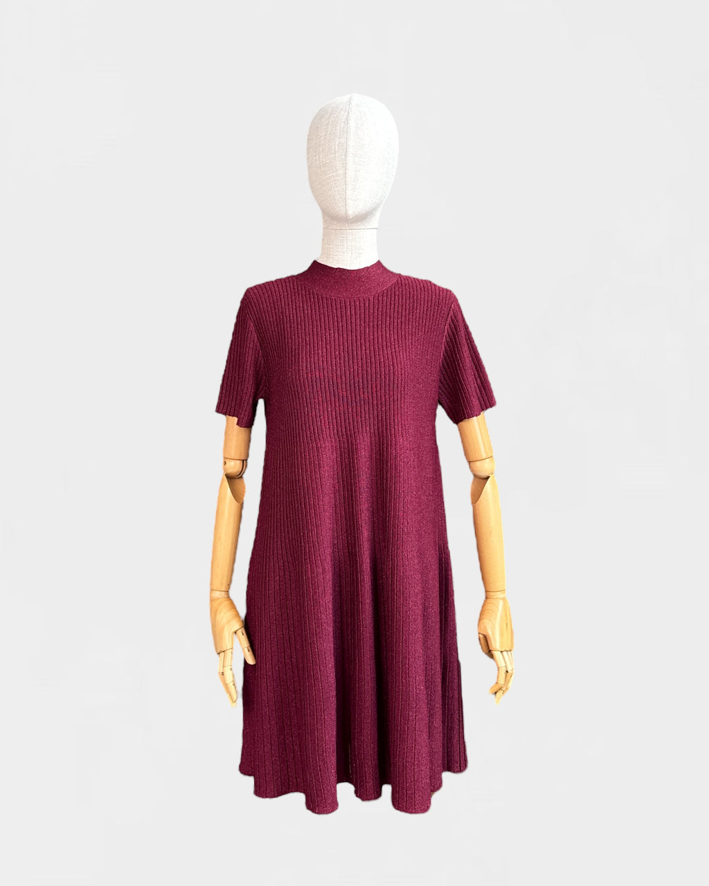 Sézane shiny knit dress, S