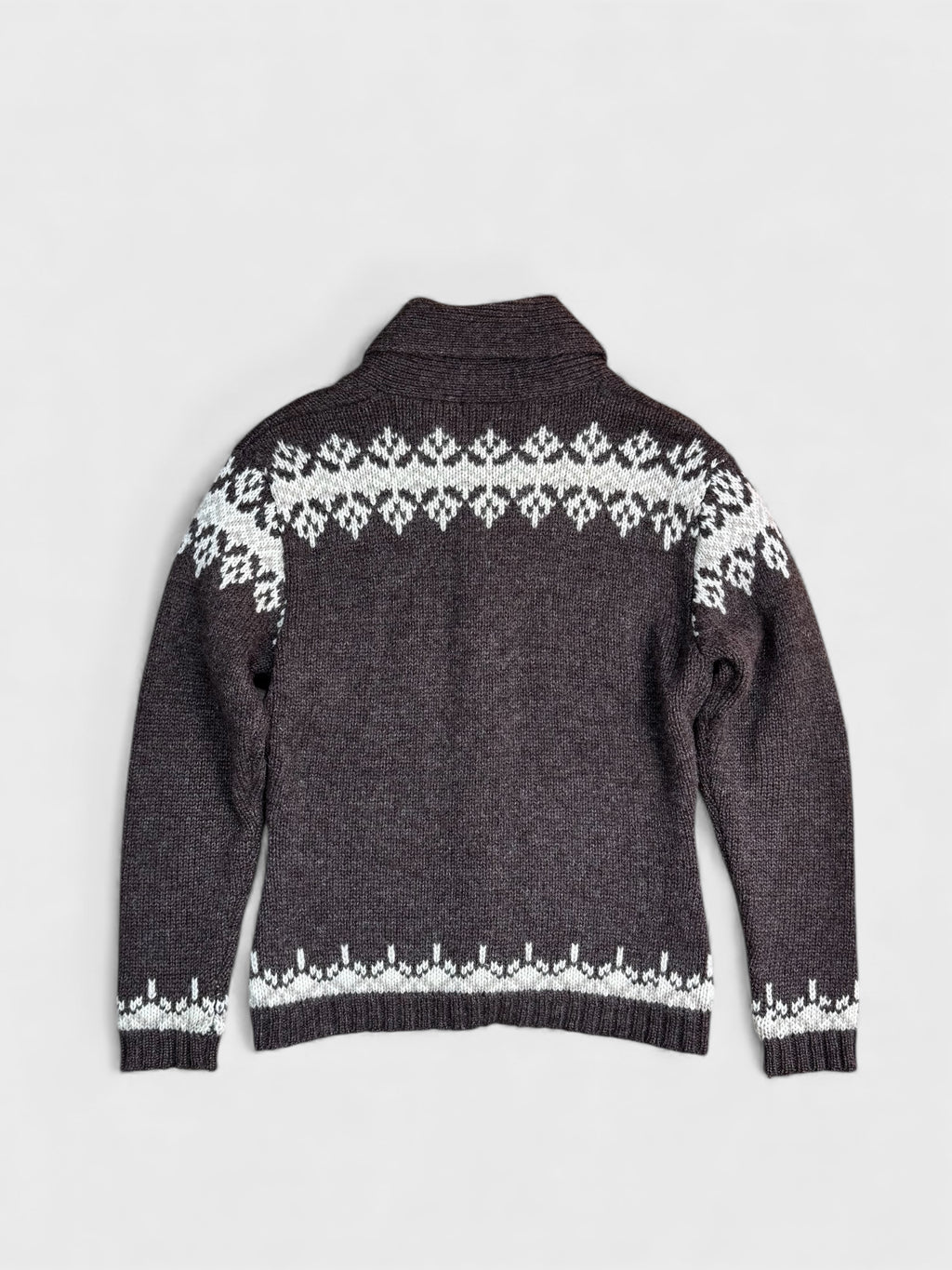 Vintage 90s Jacob cardigan in virgin wool, M