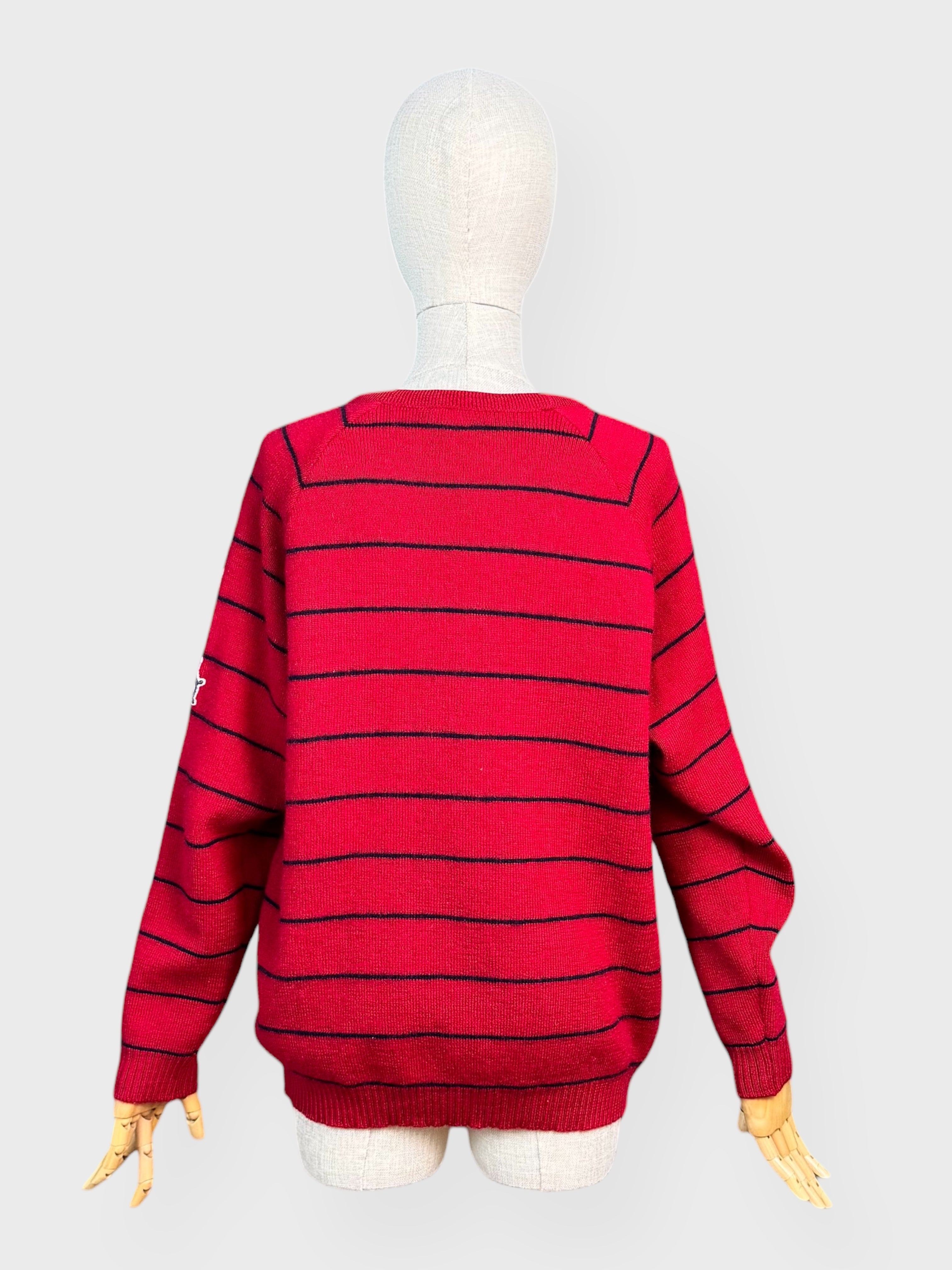 Tricomer striped sailor sweater, size 5