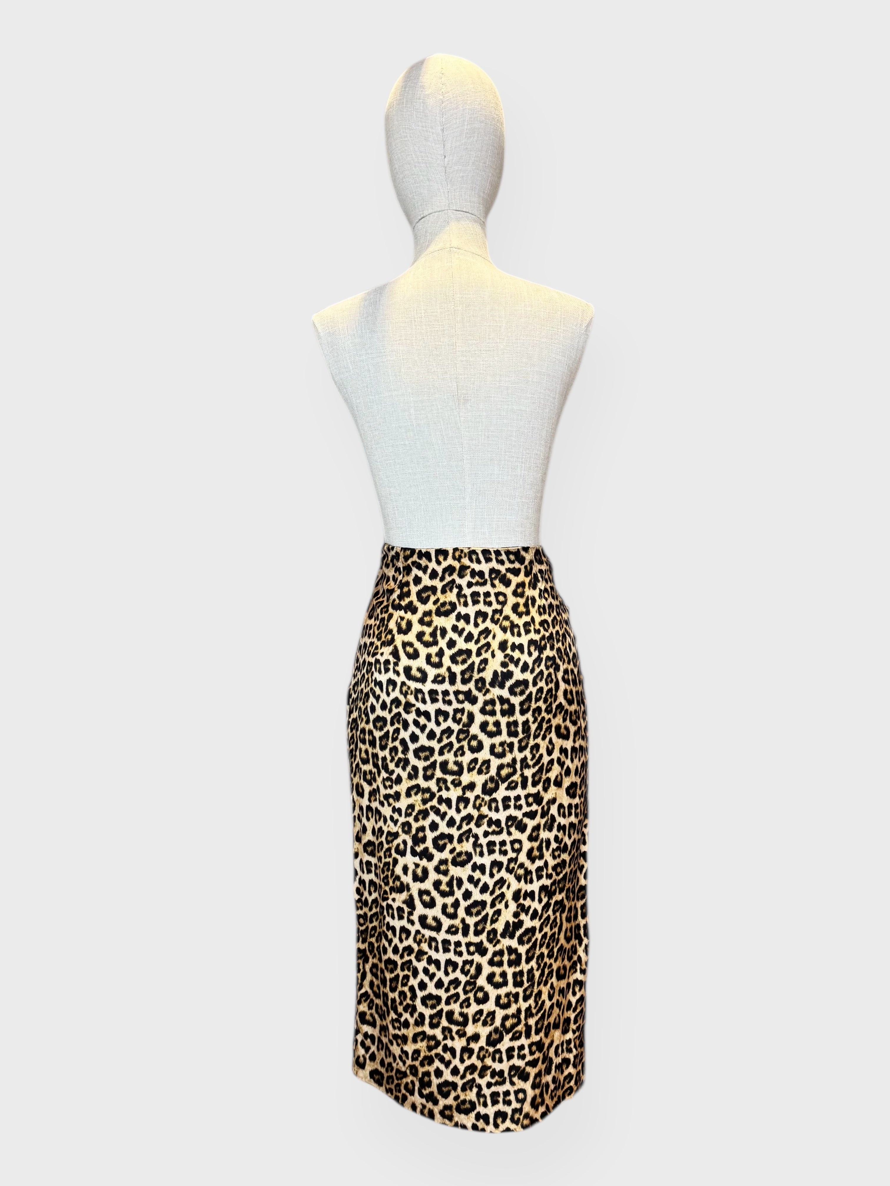 Twinset Brown Leopard Skirt, 40