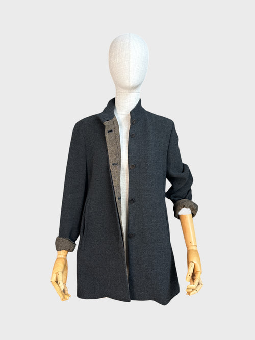 Giorgio Armani Gray Coat, 8