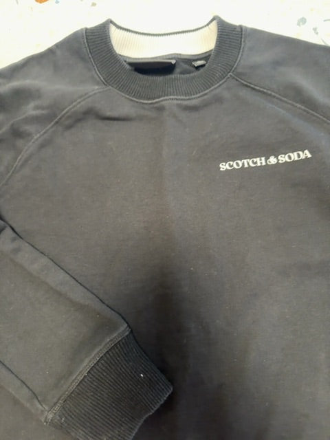 Black Scotch & Soda Crewneck, M