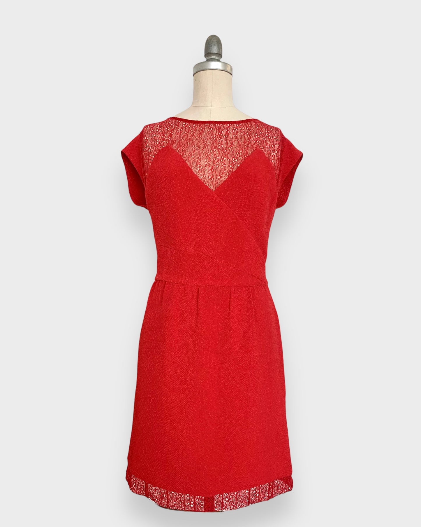 The Kooples red lace dress